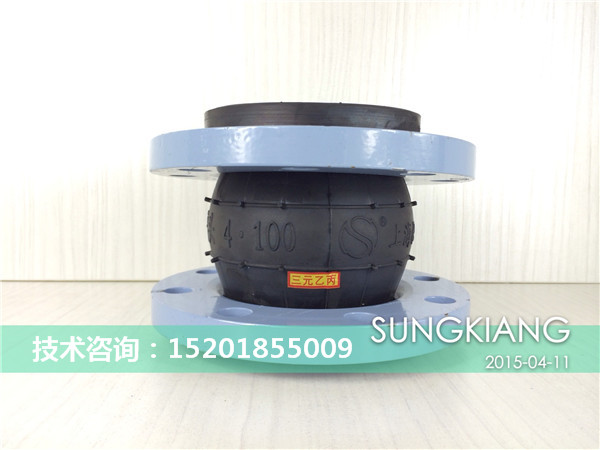 EPDM三元乙丙橡膠軟接頭可使用在100度沸水中嗎？