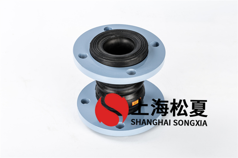 口徑DN200，350長的雙鼓限位軟連接，雙鼓即雙球